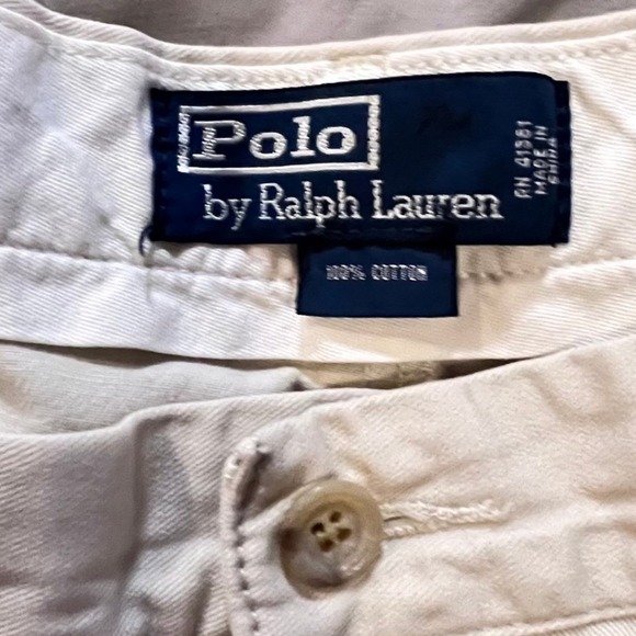 Polo Ralph Lauren Men Khaki Chino Pants Straight Fit 40x30 Casual Khakis - Picture 9 of 11